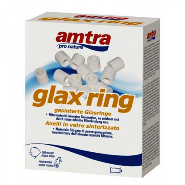 Glax Ring - cannolicchi in vetro sinterizzato