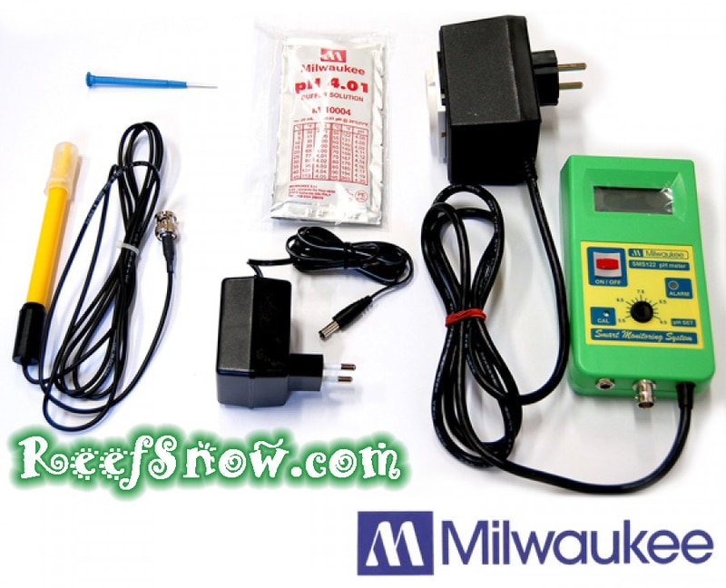 Milwaukee SMS122 Controllore pH/CO2 con sonda ed elettrovalvola