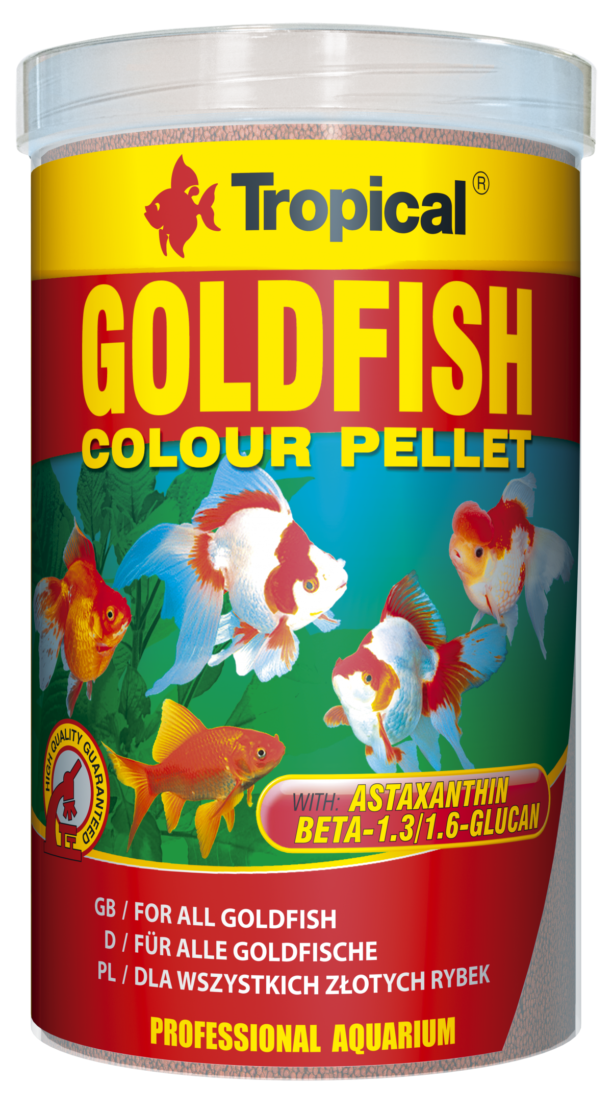 Tropical Goldfish Colour Pellet 100 ml