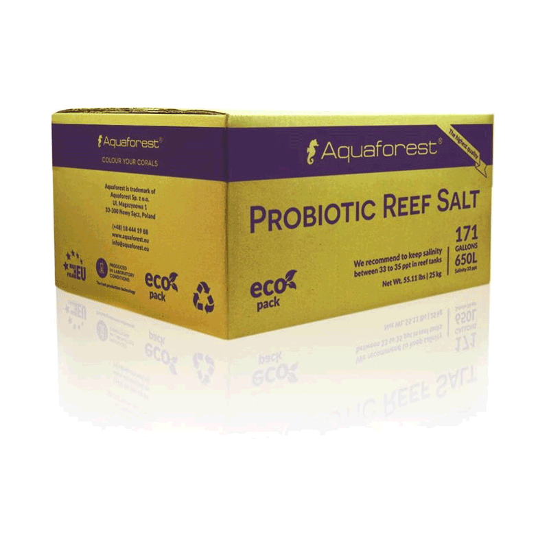 Aquaforest Probiotic Reef Salt 25 Kg cartone - 715 Litri