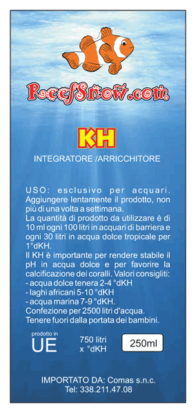 Integratore di KH